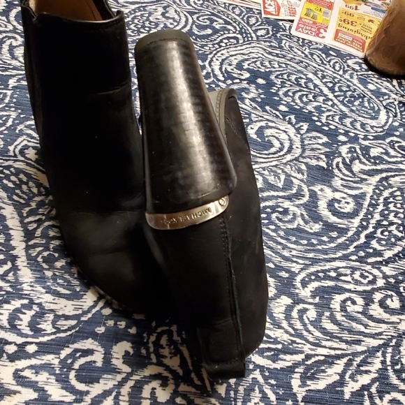 Michael Kors leather suede distressed booties - Picture 6 of 7